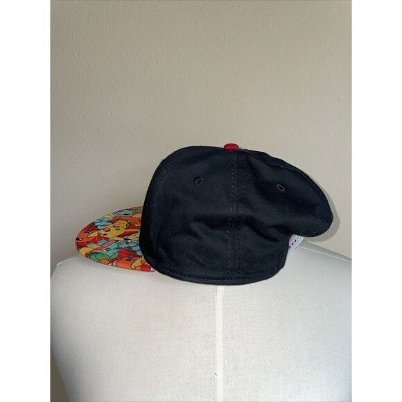 Pokemon Snapback Hat Go Pokeball Nintendo 2016 Pekachu One Size Adjustable - Picture 4 of 8